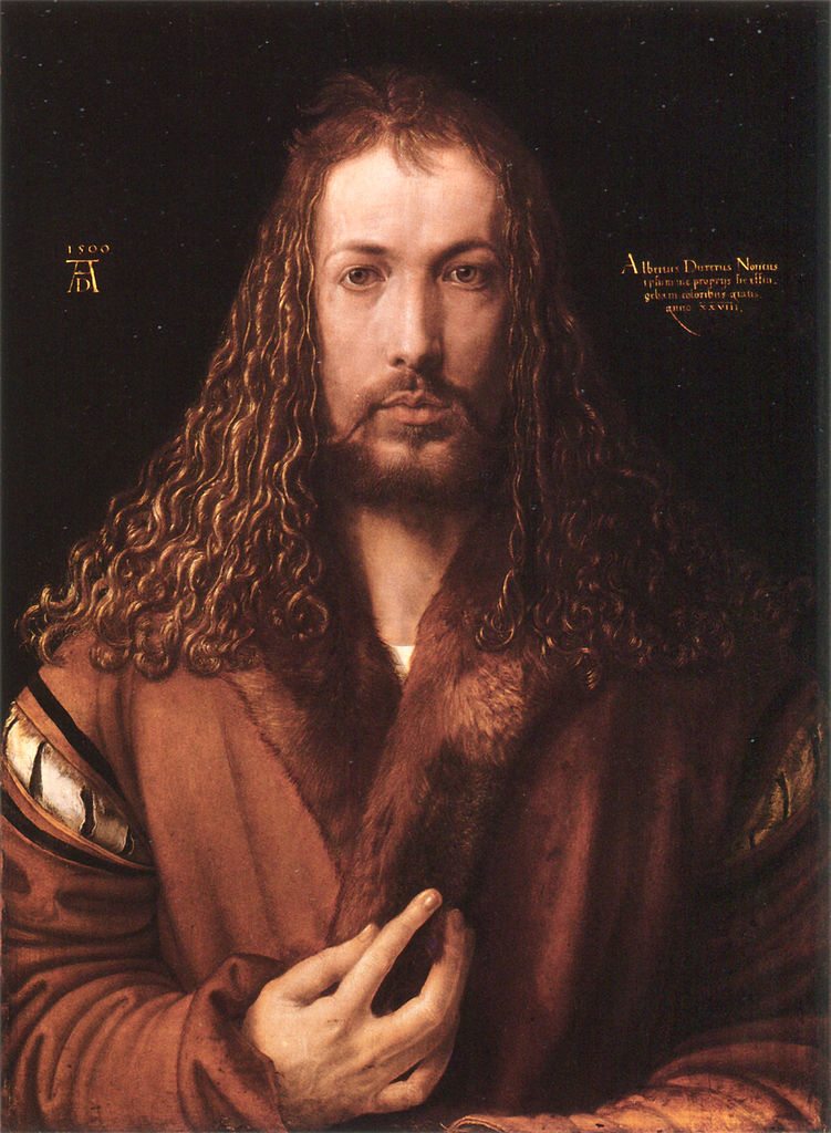 0575 Self Portrait by Albrecht Duerer