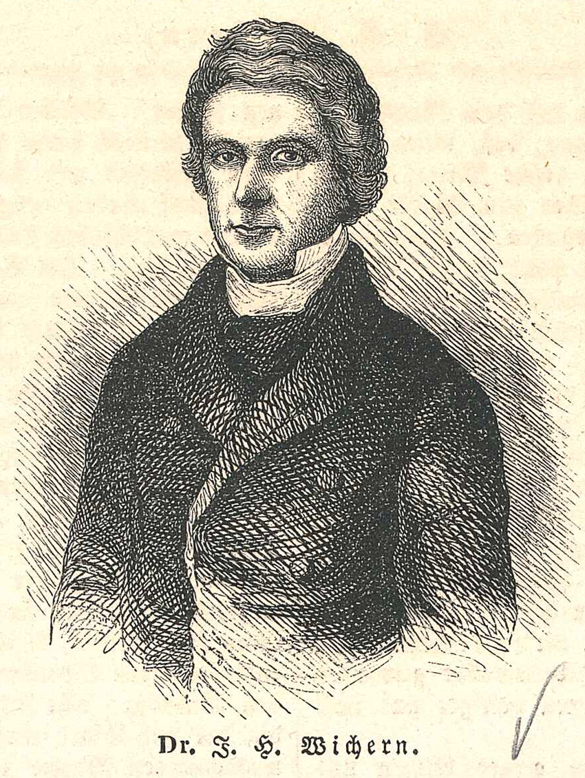 gezeichnetes Portrait eines Manne aus einer Zeitung