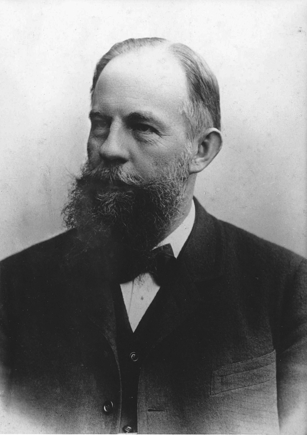 Mann mit Vollbart
