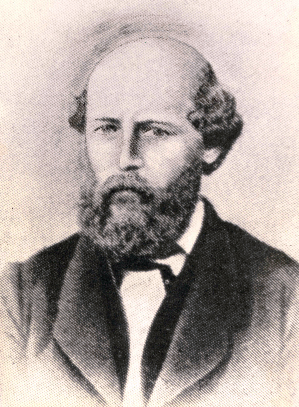 Portrait eines Mannes mit Vollbart