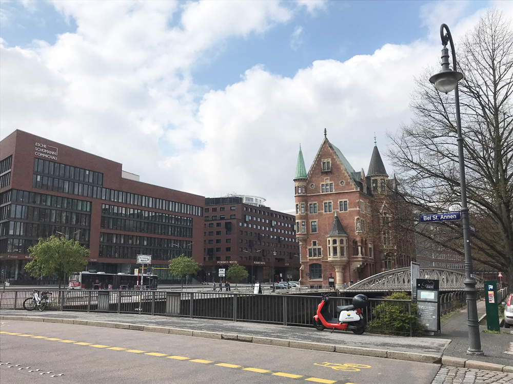 Brücke über Fleete