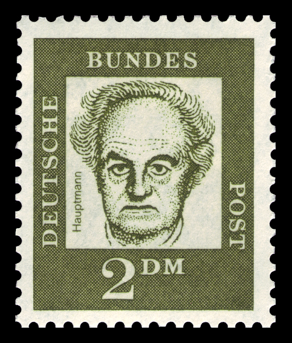 Gerhart Hauptmann Briefmarke
