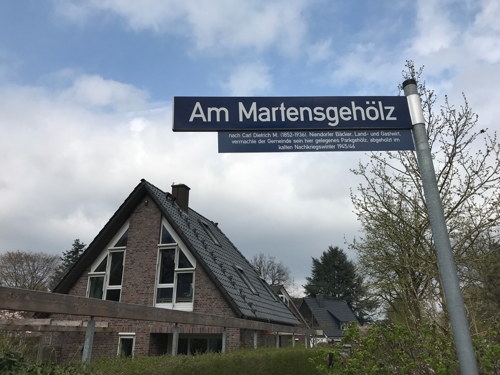 Straßenschild