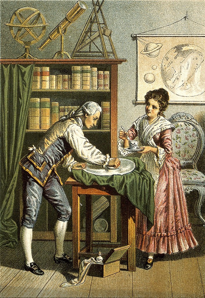 1253 William Herschel Und Caroline Herschel